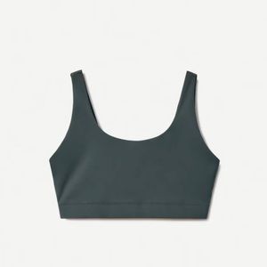 Everlane Perform Bra in Pine